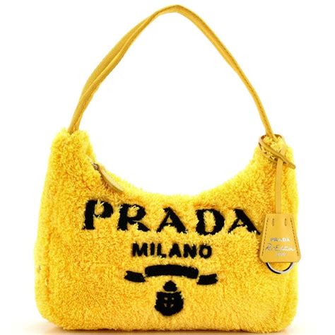 prada hobo terry|Prada.